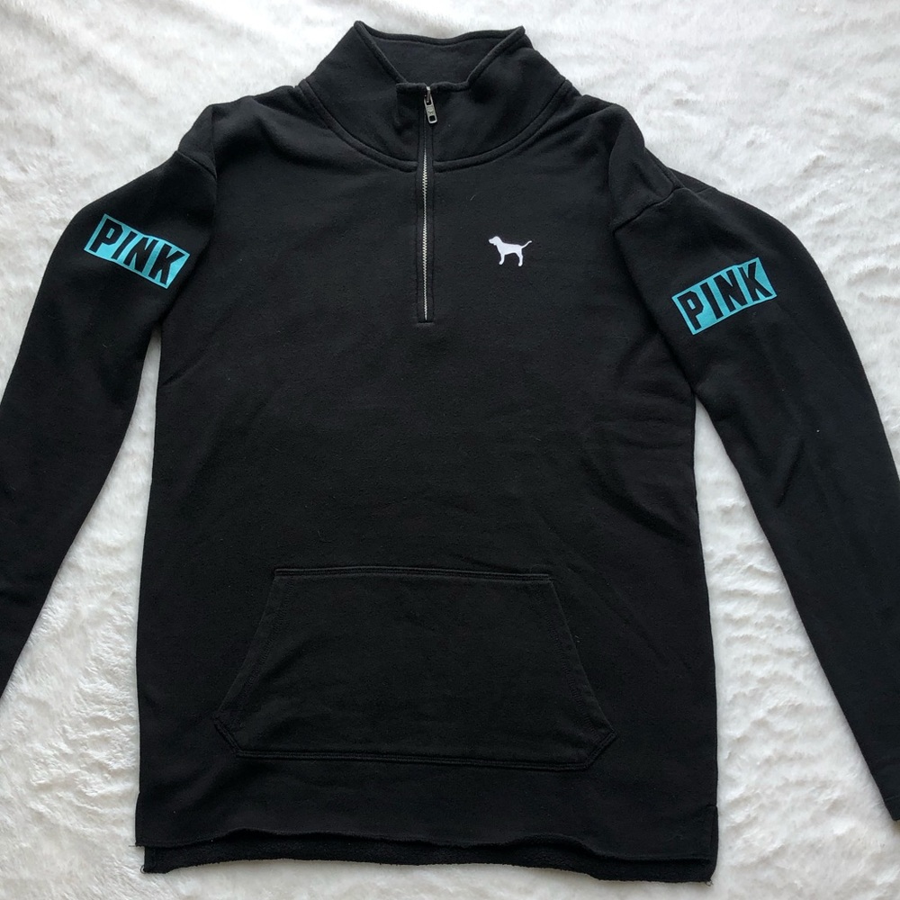 Black & Teal VICTORIA’S SECRET PINK Sweatshirt